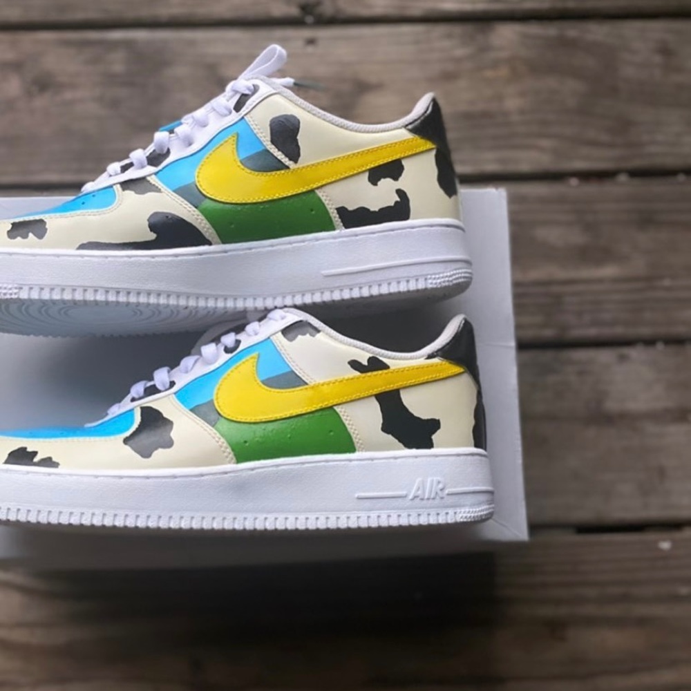 Custom Nike AF1 chunky dunky